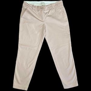 J.Crew Soft Pink Cropped Trousers Size 4